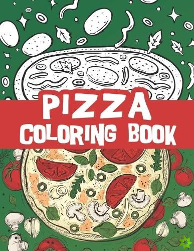 Pizza coloring book