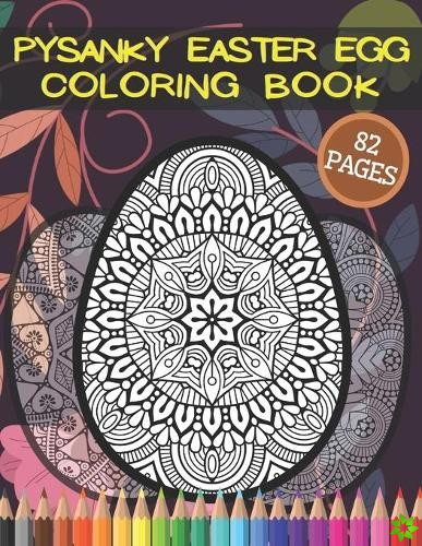 Pysanky Easter Egg Coloring Book