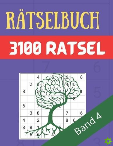 Ratselbuch - 3100 Ratsel Grosse Schrift Band 4