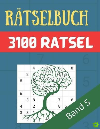Ratselbuch - 3100 Ratsel Grosse Schrift Band 5