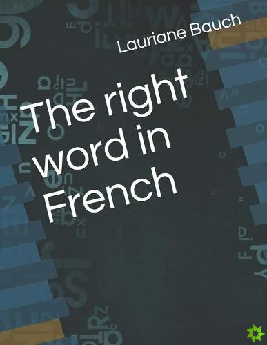 right word in French