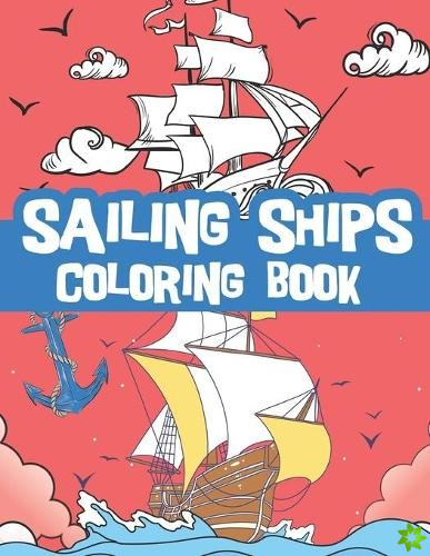 sailing ships coloring book