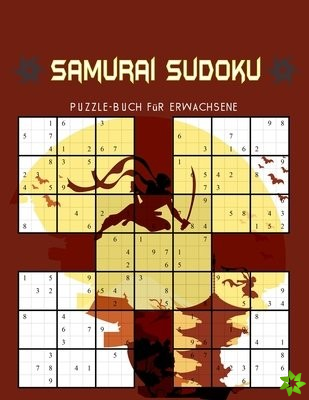 Samurai sudoku Puzzle-Buch fur Erwachsene