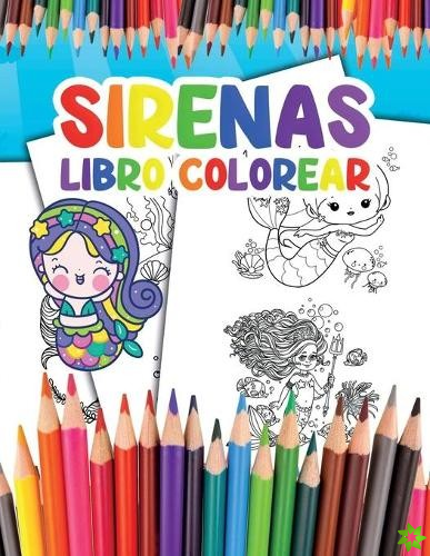 Sirenas Libro Colorear
