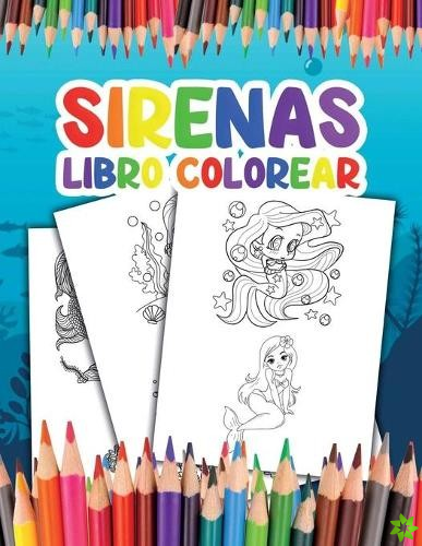 Sirenas Libro Colorear