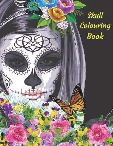 Skull Colouring Book