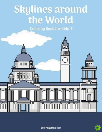 Skylines around the World Coloring Book for Kids 4