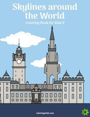 Skylines around the World Coloring Book for Kids 9