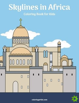 Skylines in Africa Coloring Book for Kids