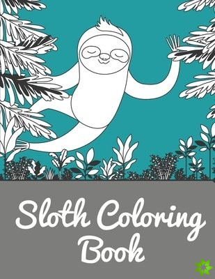 Sloth Coloring Book