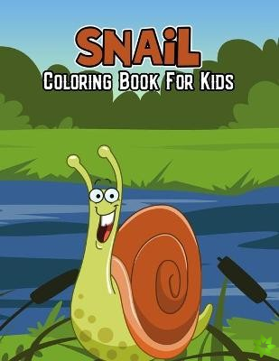 Snail Coloring Book for Kids