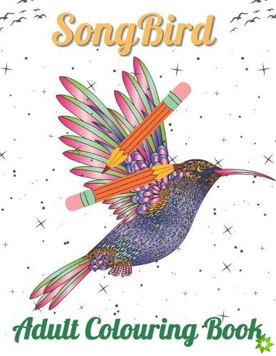 SongBird Adult Coloring Book