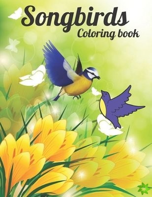 Songbirds coloring book