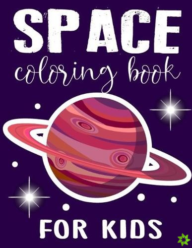 Space coloring book for Kids