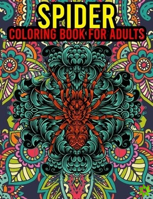 Spider Coloring Book For Adults