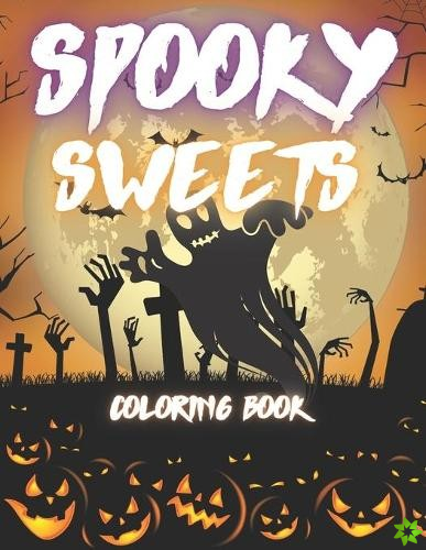 Spooky Sweets Coloring Book