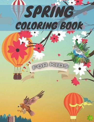 Spring Coloring Book For Kids