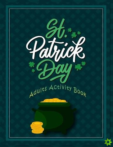 St Patrick day adults activity book