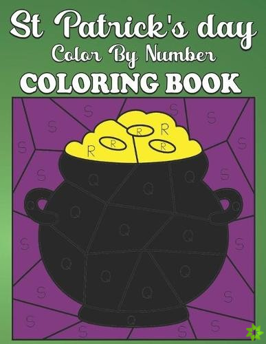 St. Patrick's Day Color by Number Coloring Book