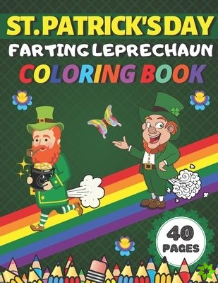 St. Patrick's Day Farting Leprechaun Coloring Book