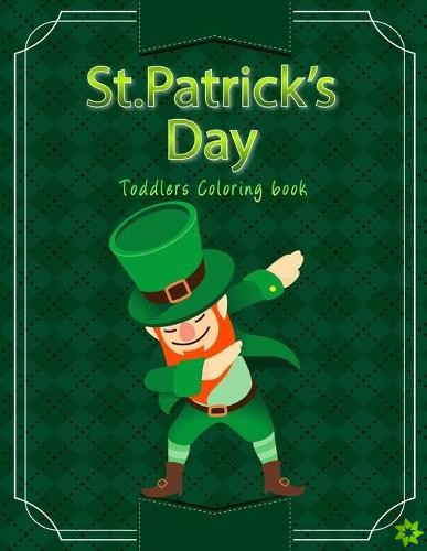 St Patrick's day toddlers coloring book