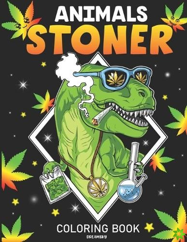 Stoner Animals Coloring Book