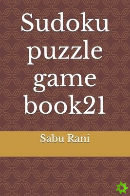 Sudoku puzzle game book21