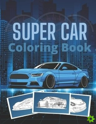SUPER CAR Coloring Book