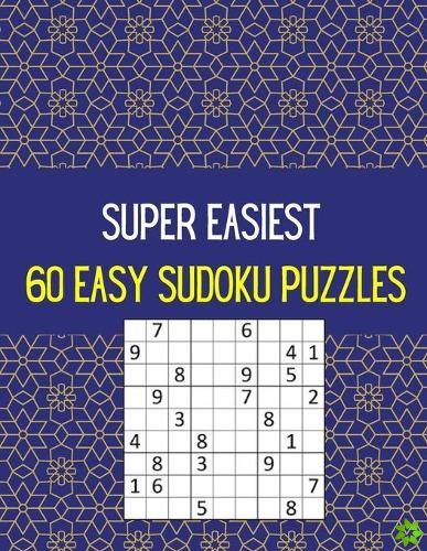 Super Easiest 60 Easy Sudoku Puzzles