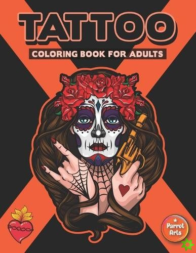 TATTOO Coloring Book For Adults