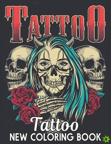 Tattoo Coloring Book New