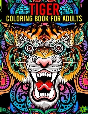 Tiger Coloring Book For Adults