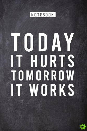 Today It Hurts Tomorrow It Works