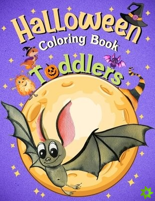 Toddlers Halloween Coloring Book Ages 2-4