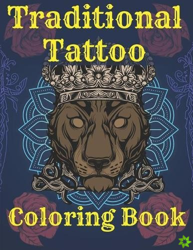 Traditional Tattoo Coloring Book