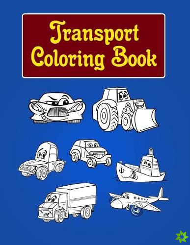 Transport Coloring Book