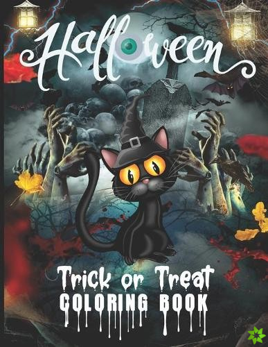 Trick or Treat Halloween Coloring Book