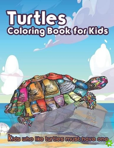 Turtles Coloring Book for Kids