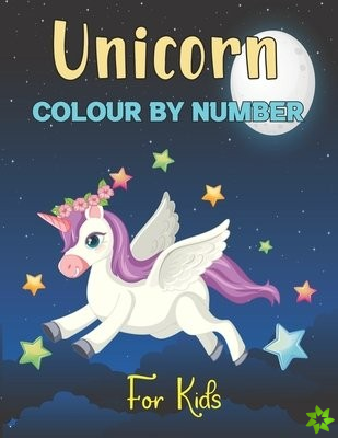 Unicorn Colour By Number For Kids
