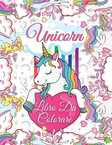 Unicorn libro da colorare