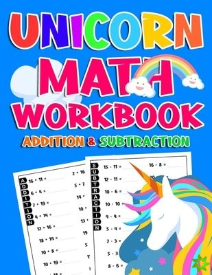 Unicorn Math Workbook ( Addition & Subtraction )