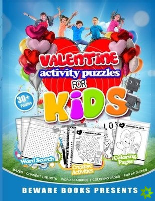 Valentine Activity Puzzles For Kids