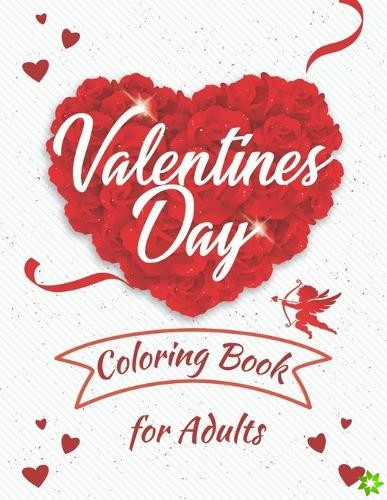 Valentines Day Coloring Book For Adults