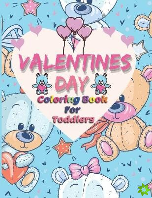 Valentines Day Coloring Book For Toddlers