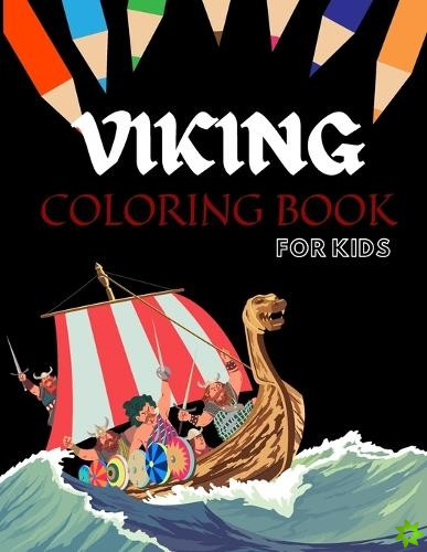 Viking Coloring Book For Kids
