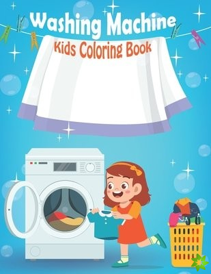 Washing Machine Kids Coloring Book
