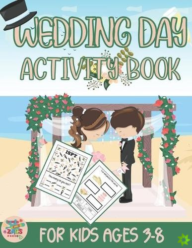 Wedding day activity book for kids ages 3-8