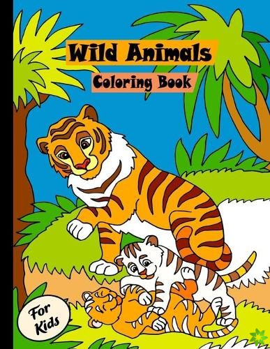 Wild animals Coloring for kids