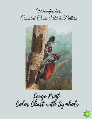 Woodpeckers Counted Cross Stitch Pattern