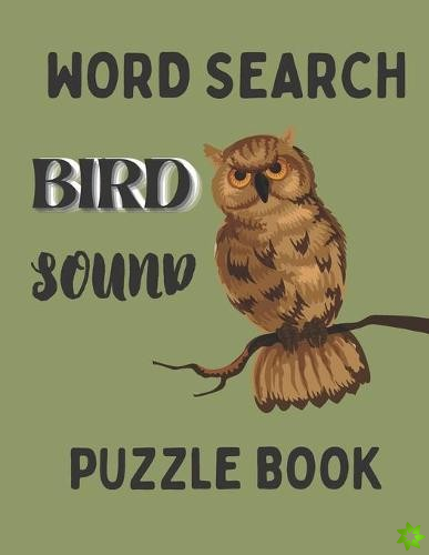 Word Search Bird Sound Puzzle book